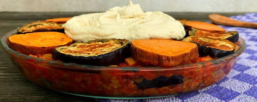 Vegan Moussaka Recept Met Zoete Aardappel Amanprana