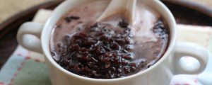 Bubur Ketan Hitam (zwarte rijstpudding)