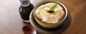 Bubur sumsum: pudding de coco